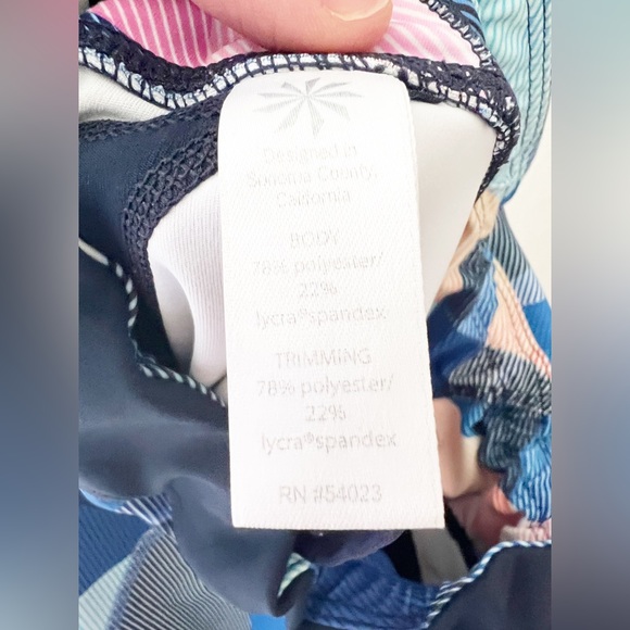 Athleta Multicolor Geometric Print Capri Leggings Size XS - Picture 6 of 7